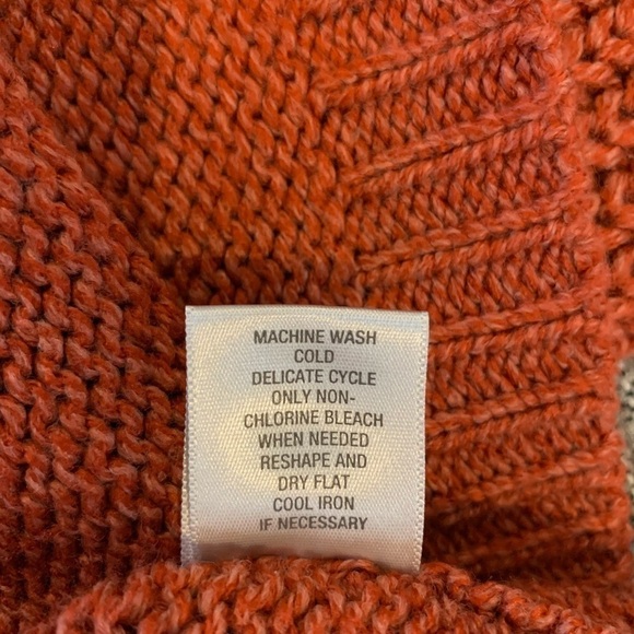 B12.02 DRESSBARN Cowl Neck Ginger Sweater • Dress Barn - Picture 6 of 8